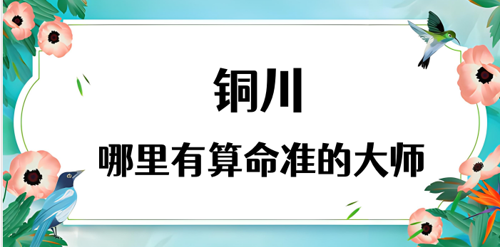 铜川哪里有算命准的地方（推荐几个在铜川算命很准的大师）